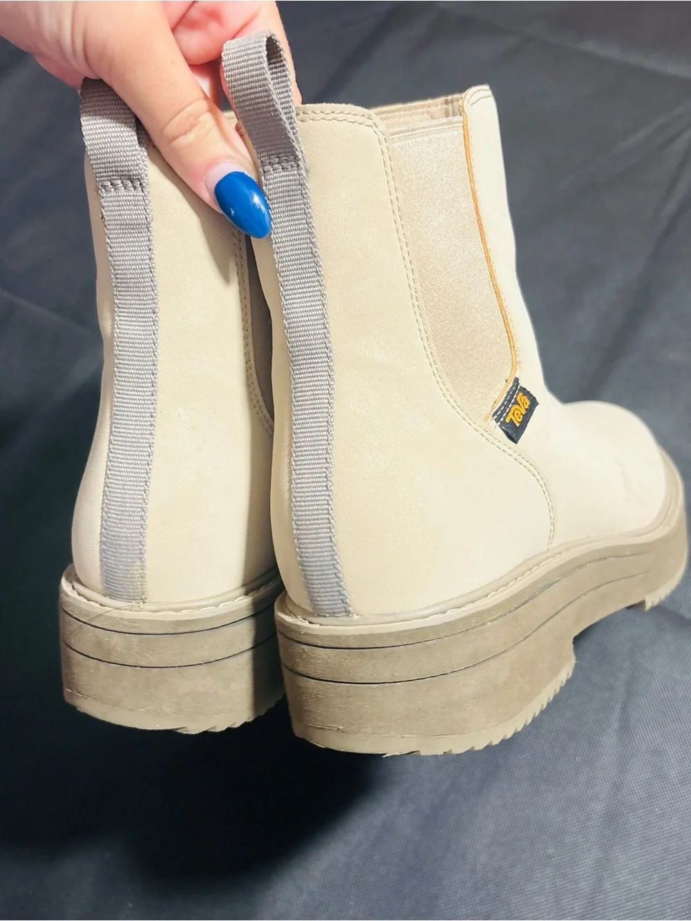 Women’s Teva Mid-form Chelsea Boot Sesame Tan Size 8.5